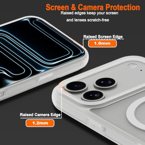 Image of MagSafe Case for iPhone 17 Pro Max / 18 Pro Max, Frosted White