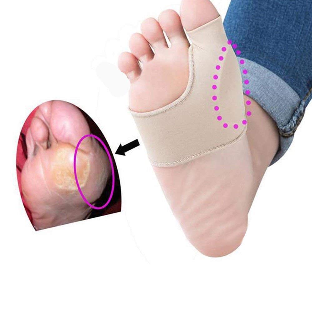 CURAFOOT Bunion Sleeve for Painful Bunions, Cross Over Toes, Hallux Valgus and Provide Relief from Diabetic Foot Problem