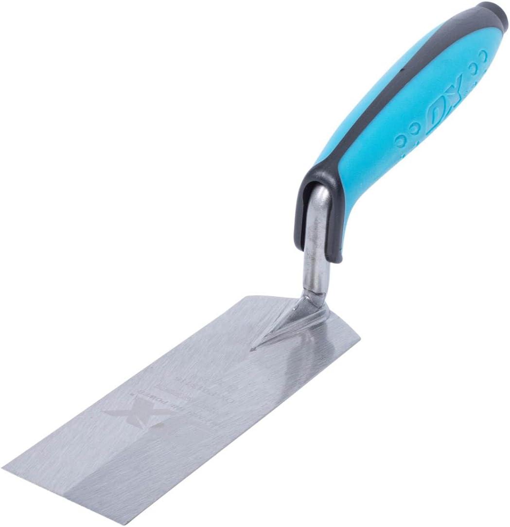 OX Tools Margin Trowel 8 inch x 2 inch with Comfort Grip, Professional Masonary Tool for Flooring Concrete Cement Tile Stuccio OX-P013418