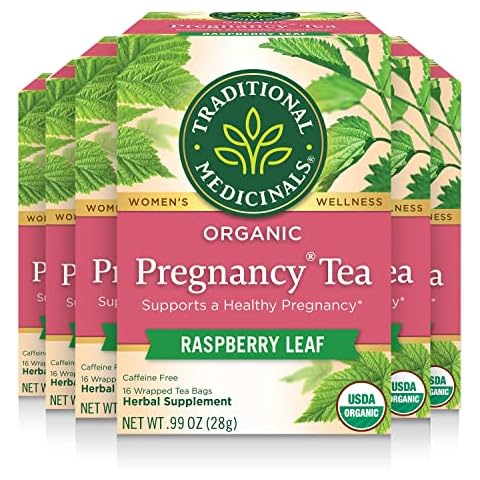 Traditional Medicinals Organic Pregnancy Tea, 16 Count, Pack of 6 Cover
