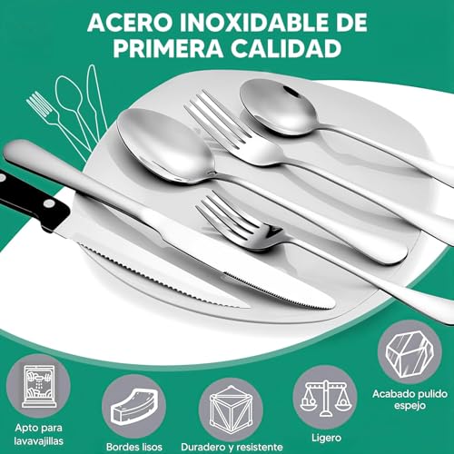 Lista de Cubertería los más recomendados. 12 Cubertería marca VIOPY (3)