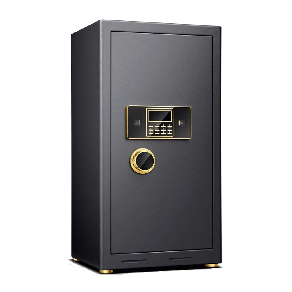 Caja fuerte ignífuga e impermeable, caja fuerte electrónica digital de acero sólido para seguridad del hogar y la oficina, resistente al fuego, solución de almacenamiento segura