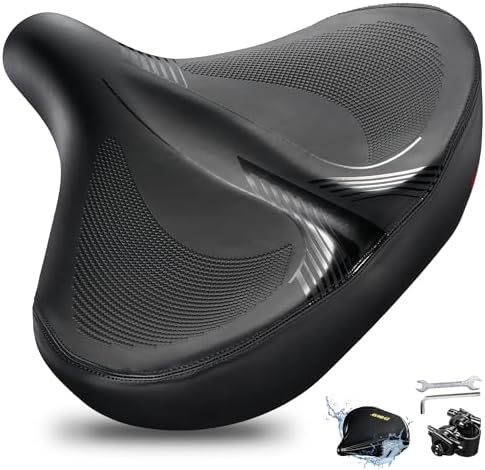 Bikeroo Oversized Bike Saddle Womens Bike Seat Bikeroo Oversized