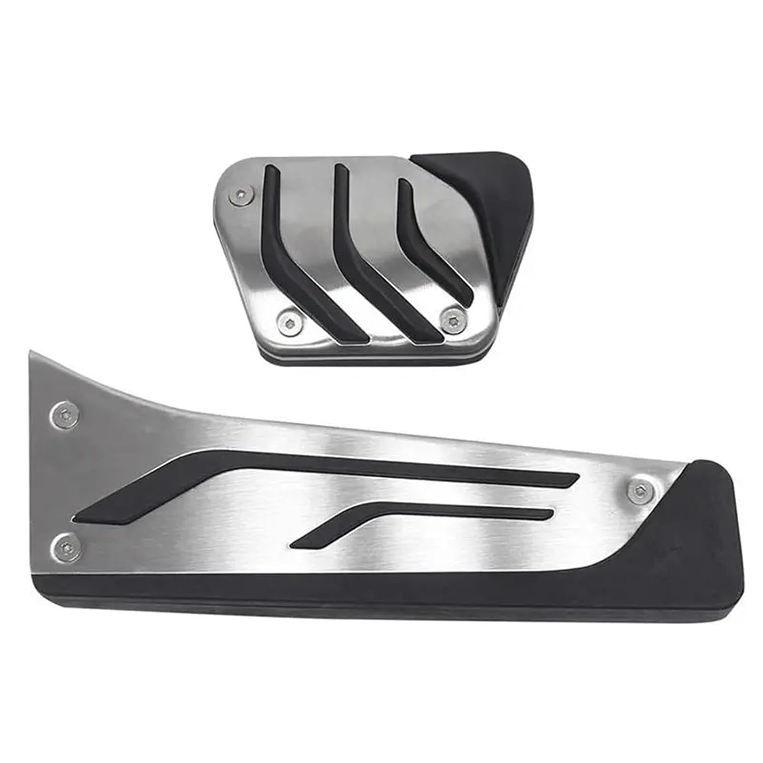A019-Gas Brake Foot Pedal Cover Kit RHD Fit for BMW 1 2 3 4 5 7 Series X3 X4 X5 X6 F30 F10 E39 E90 E60 Car Foot Rest Pedal