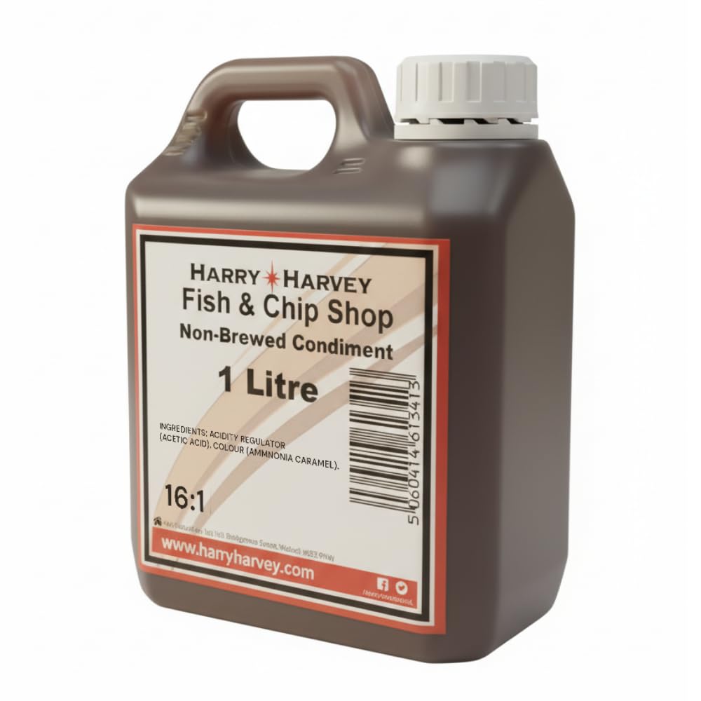 Harry Harvey Condimento 16:1 concentrado sin diluir sin diluir para hacer patatas fritas en casa