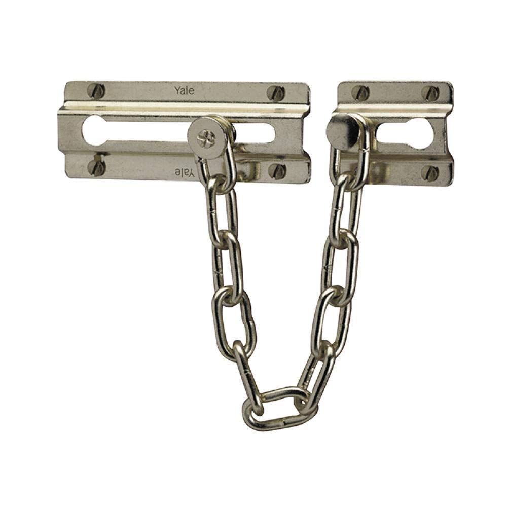 YaleLocks 721037005162 P1037 Door Chain Chrome Finish