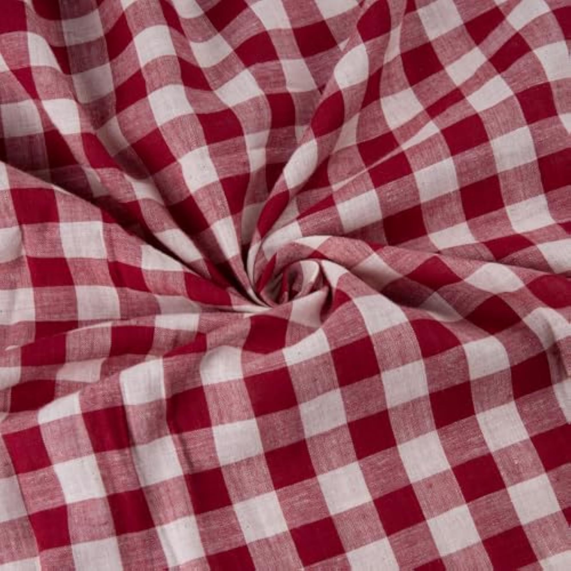 Checkered Gingham Table Placemat & Napkin Set