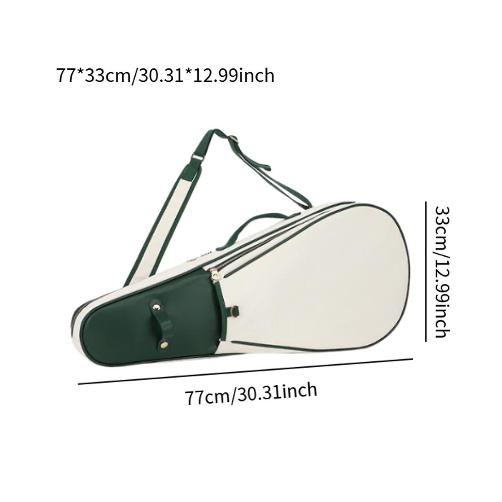 Borsa Da Tennis Con Tasca Impermeabile A Tracolla Custodia for Racchetta Badminton Di Grande Capacità