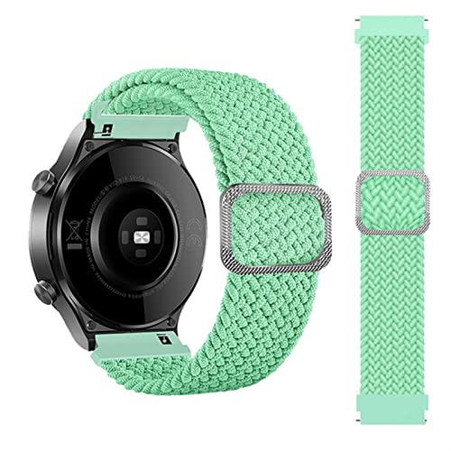 Bracelet montre nylon tressé 20mm rafraîchissant pour vos séances de yoga et le quotidien
