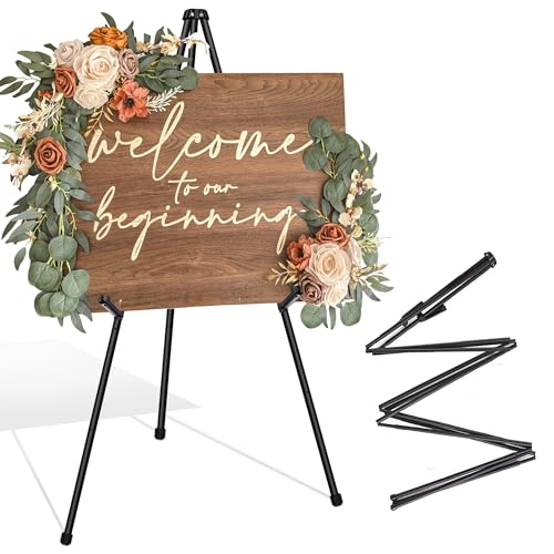 VAIIGO Caballete de Metal Reforzado 165 cm,Plegable y Portátil...