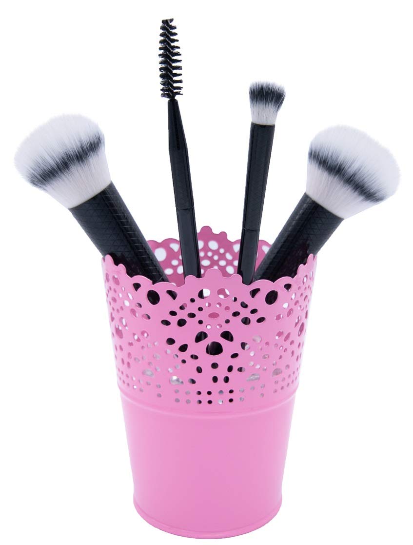 Momex 3 Makeup Organizer, Kosmetik Organizer zum Aufbewahren von Schminkpinsel, Lippenstift, Haarbürsten, Mascara usw. Pinselhalter als Becher für 