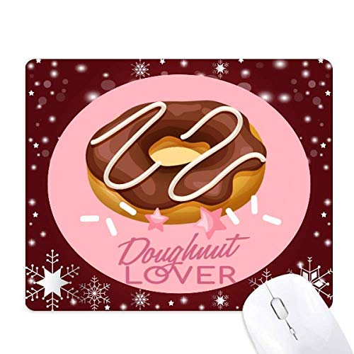 Tapis de souris sur le thème beignet au chocolat pour réchauffer votre espace informatique