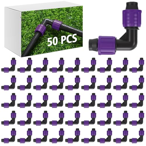 Tujoe 50 Pcs Drip Fittings