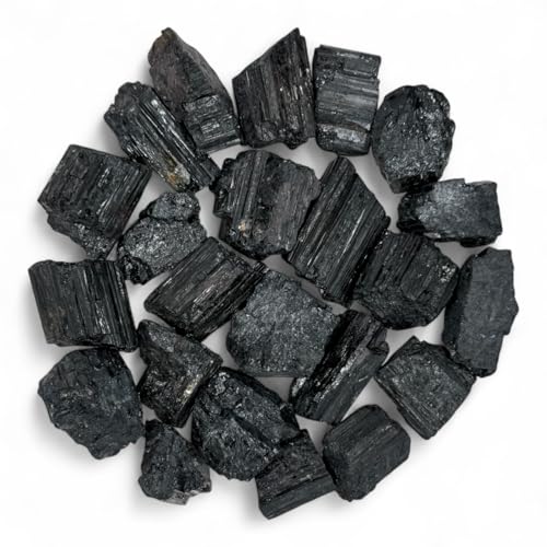 Rough Black Tourmaline Crystals - Raw...