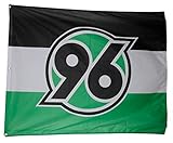 Maße: 150 x 120 cm Hannover 96 Hissfahne 150 x 120, Fahne, Flagge, Banner, H96