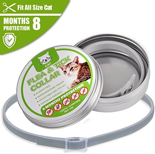 COSYWORLD Flea and Tick Collar - Adjustable & Waterproof Flea and Tick Control Collar (one Pack)