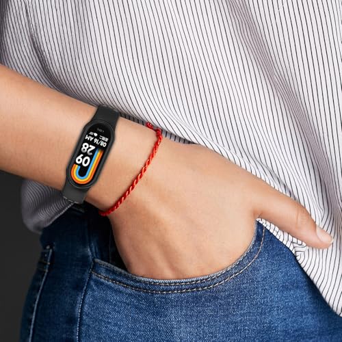 Correa de silicona para Xiaomi Band 9 compatible miniatura 7