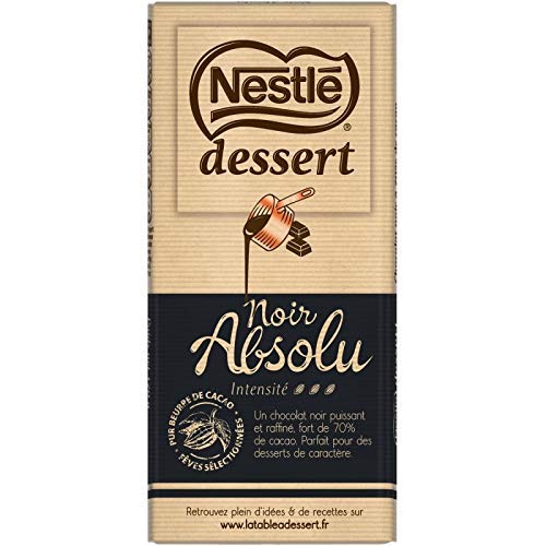 NESTLE DESSERT - Postre negro Absolu 170 G – Lote de 4 unidades