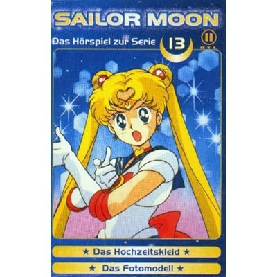 Sailor Moon - das Hochzeitskleid/das Fotomodell