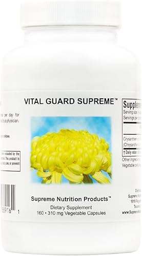 Supreme Nutrition Vital Guard Supreme, 160 cápsulas vegetarianas de crisantemo puro