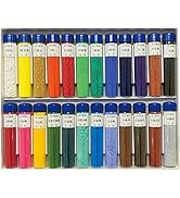 Amazon.co.jp: 吉祥 日本画用絵具 水干絵具瓶入 24色セット : おもちゃ
