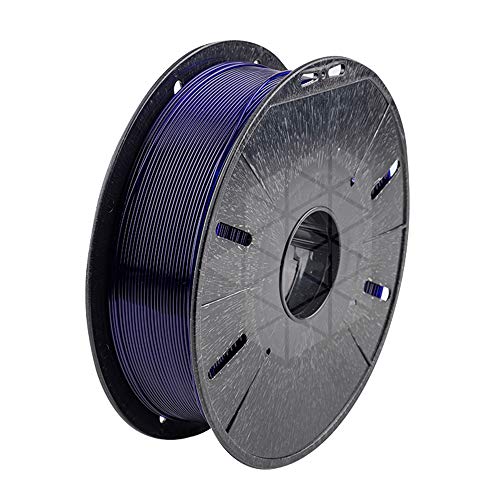 Image of Tesseract Premium PETG 1.75mm 3D Printing Filament | Dimensional Accuracy + /- 0.03mm | Compatible with Most FDM Printers | 1 KG 3D Printer Filament - PETG Glass Blue (Quantity 1)