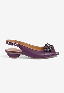Amazon.com | Comfortview Women's The Rider Slingback - 7 M