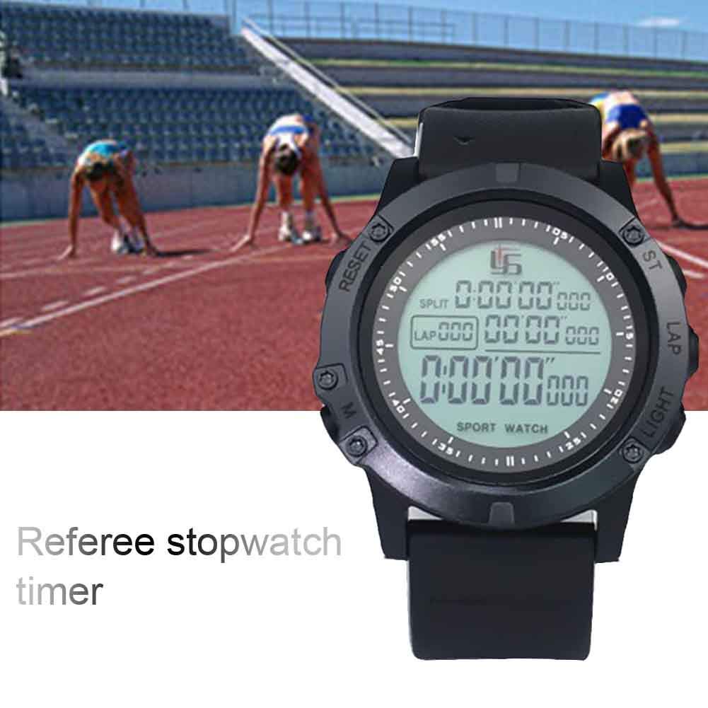 Digitale Sport Cronometro Timer, Calcio Stop Orologio Timer Casual Luminosi Cronometro Allarme Calcio Orologio Sport Stopwatches per Allenatori Arbitro Equipment