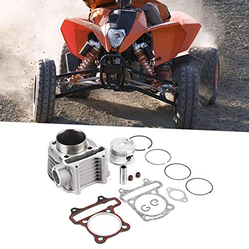 Kit de cilindro, conjunto de pistão cilíndrico de 57,4 mm, substituição de cilindro do motor de moto