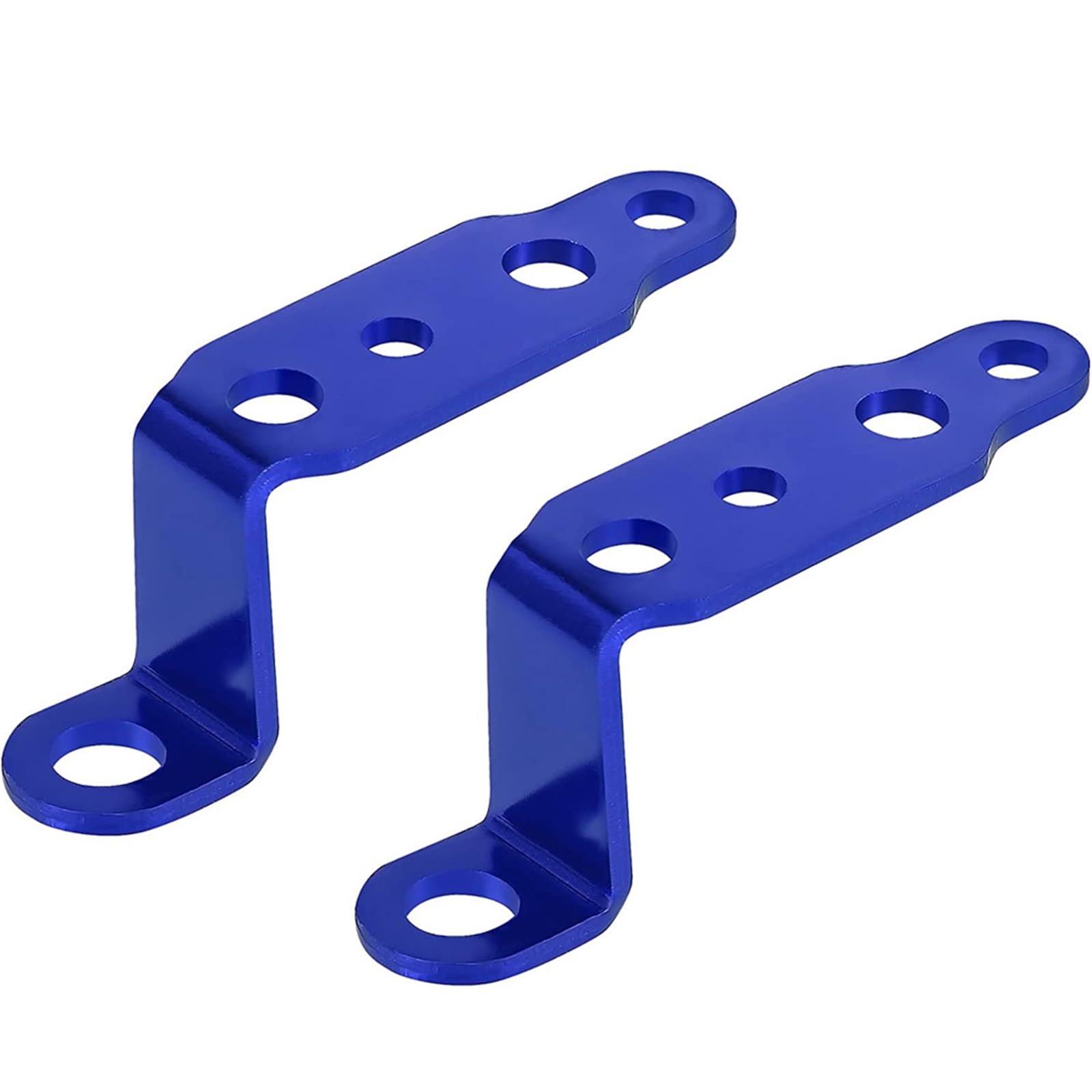 Geardrivex Blue Headlight Bracket 1Pair Motorcycle Headlight Bracket Rearview Mirror Lamp Spotlight Extension Holder Clamp Motorbike Scooter Accessories(Blue)