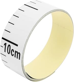 LIFKOME Reflective Water Level Gauge Sticker Pool Aquarium Tank Seadek Fish Ruler Level Indicator Self-adhesive Measurement Sticker