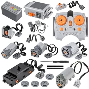 BrickBounty Power Functions Motor Kiti Motor Seti STEM Için