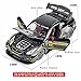 BDTCTK 1/24 Scale Compatible for Nissan GTR Model Car Toy, Zinc Alloy Pull Back Toy car with Sound and Light for Kids Boy Girl Gift (Black)