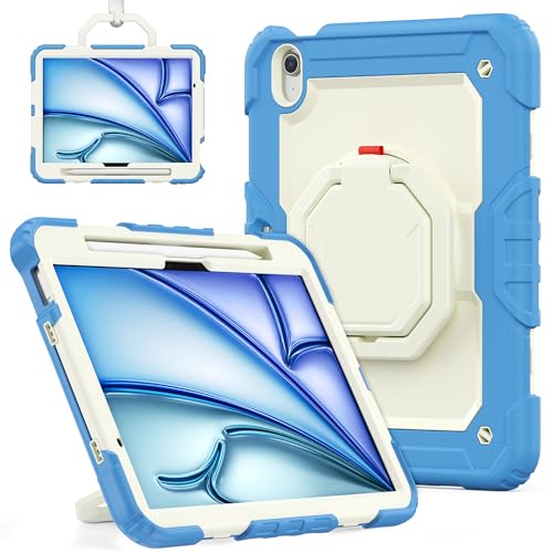 Coque iPad Air 11 2024 antichoc idéale pour travailler en déplacement et voyager