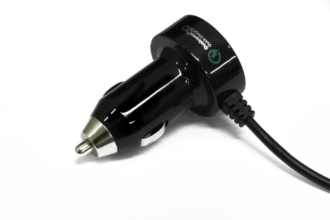 クオリティトラストジャパン Qualcomm認証  Quick Charge2.0対応 充電出力を自動切替 車載充電器 QX-032BK w17b8b5 Amazon.co.jp: クオリティトラストジャパン Qualcomm認証 【超