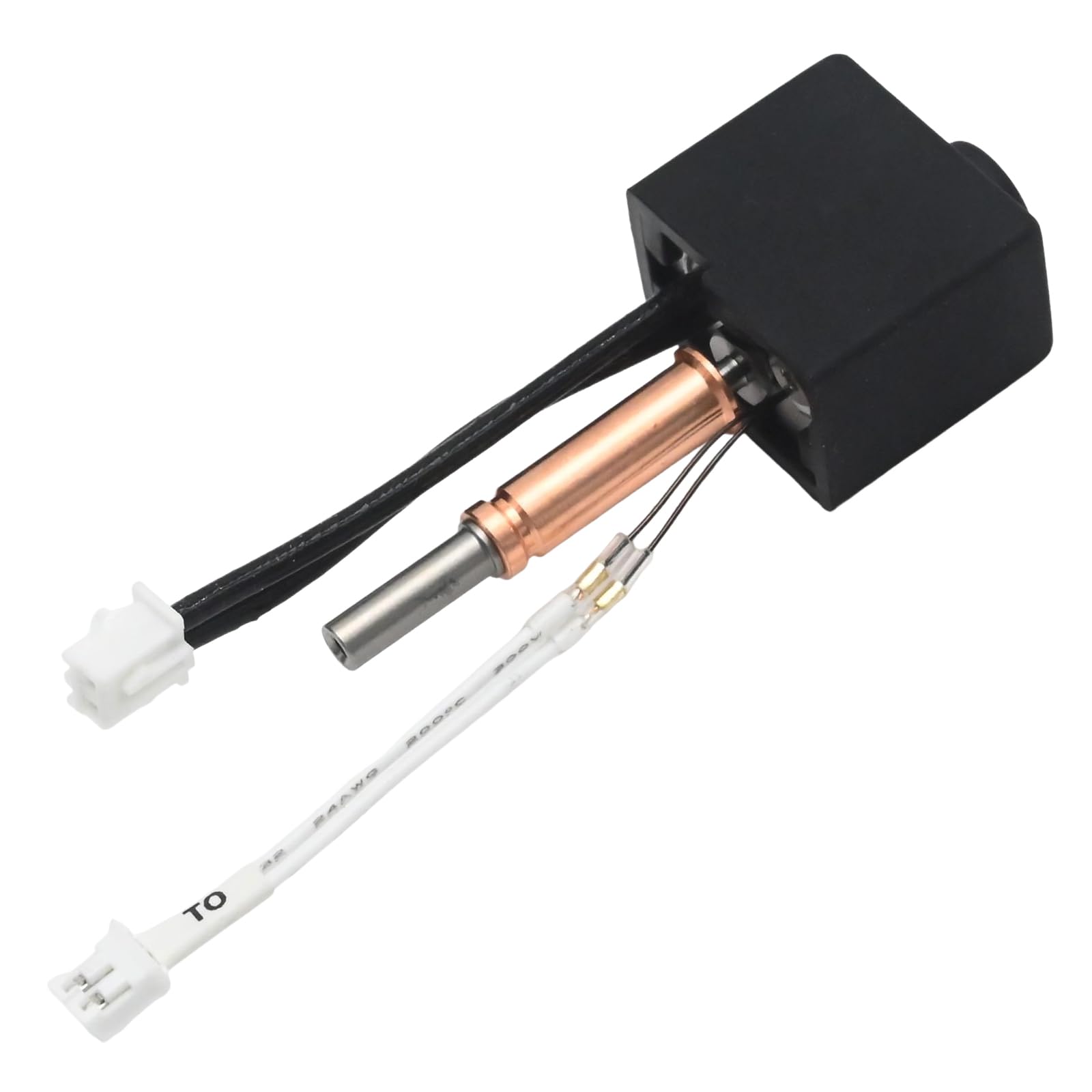 2 sztuki 0,4 mm Hotend Kit, część zamienna do Anycubic Cobra 3, mosiężna dysza 0,4 mm, z ceramicznym wkładem grzewczym 24 V, akcesoria do drukarki 3D