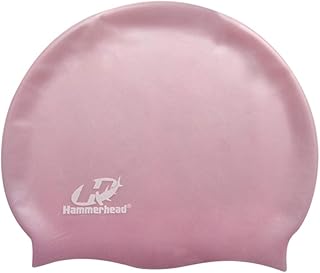 Touca De Silicone Lisa Hammerhead Unissex Rosa ÚNICO