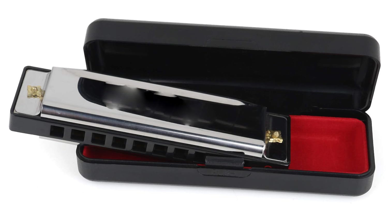 Harmonica 10 Hole C Key 20 Tones with Case – Musical Mouth Organ for Beginners | Colorful Child-Friendly Design | Easy to Play Instrument for Toddlers,Beginners, Students, Kids & Professionals-image-36