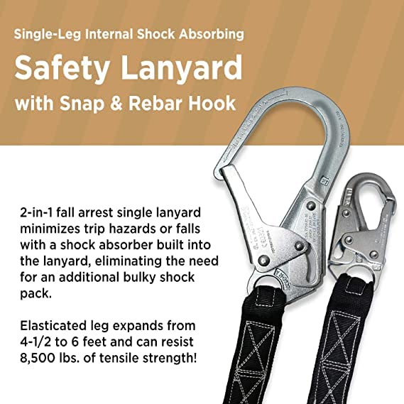 Image of AFP Demon Fall Protection Comfortable Safety Harness (OSHA /ANSI PPE)
