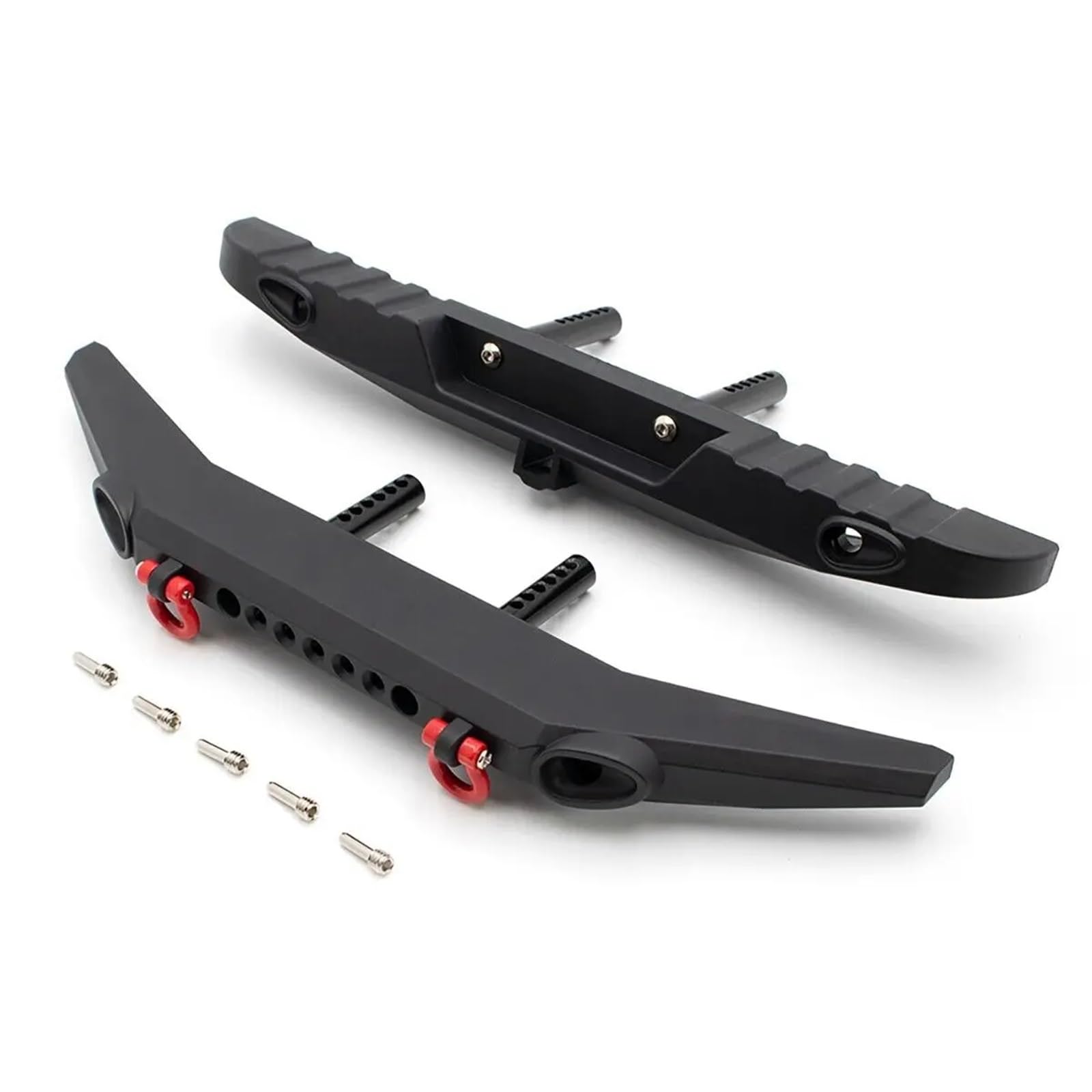 Parachoques RC Compatible con Traxxas para TRX4 para TRX6 para Axial para SCX10 II III Pro Piezas De Mejora De Parachoques Delantero Y Trasero De Plástico para Coche Control Remoto 1/10