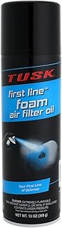 TUSK First Line Foam Air Filter Oil 13 oz – High-Tack Aerosol for Dirt Bikes, ATVs, UTVs & Off-Road Vehicles – Maximizes Dust Protection & Engine Performance