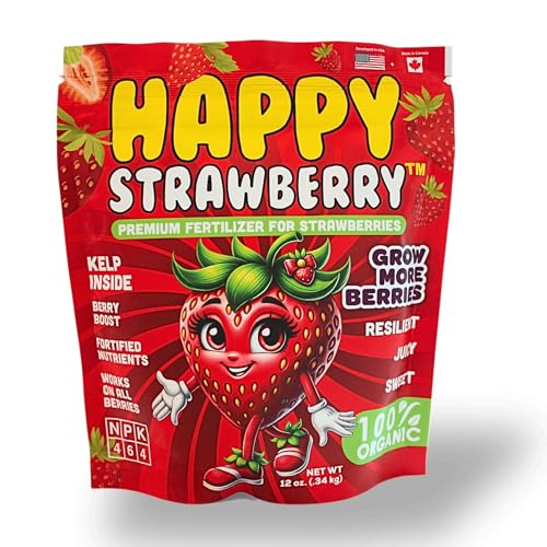 Happy Strawberry Fertilizer by Happy Nutrients Organic Premium Fertilizer for