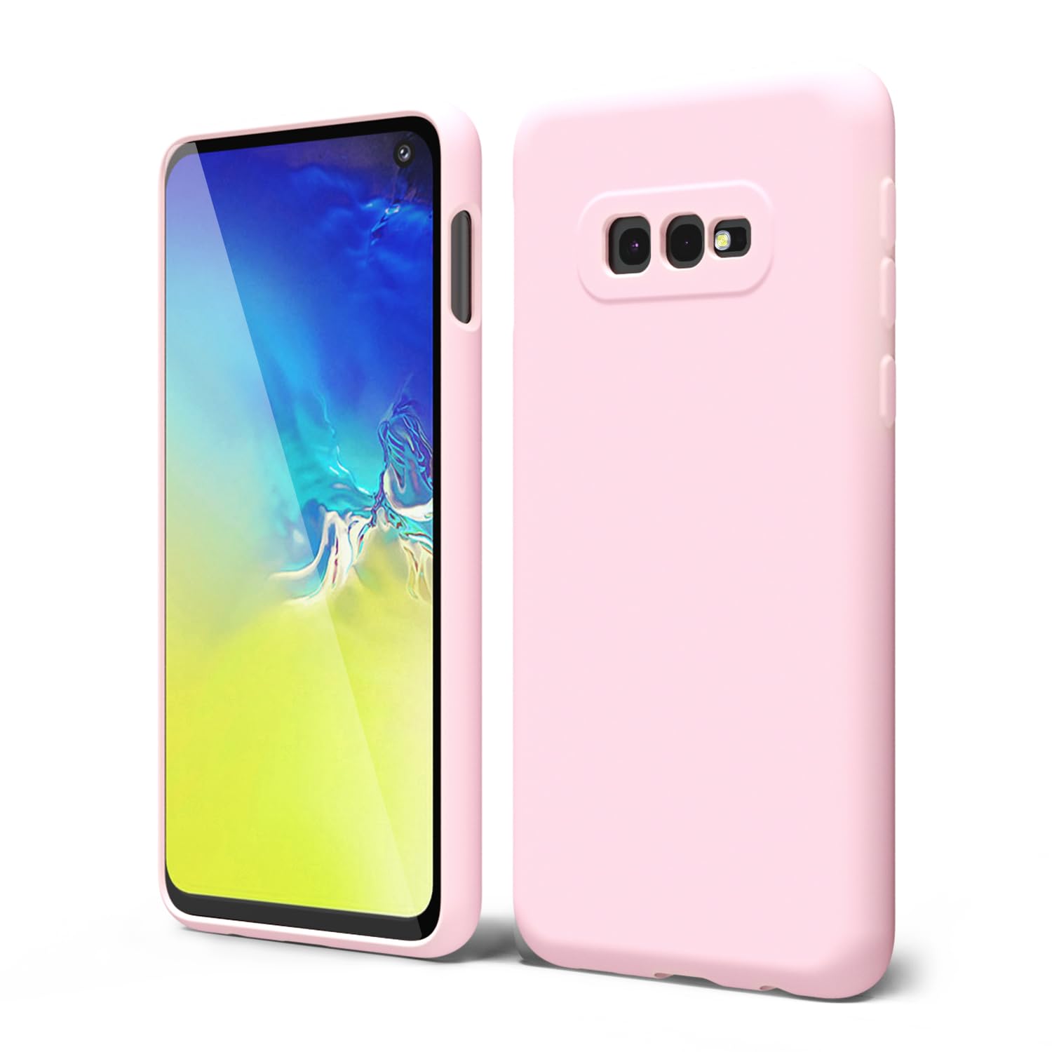 oakxco for Samsung Galaxy S24 Ultra Phone Case Liquid Silicone, Neon Bright Solid Color, Thin Slim Soft Rubber Gel Matte TPU Plain Simple Cover for Women Girl Cute, Hot Pink Fuchsia — view 488