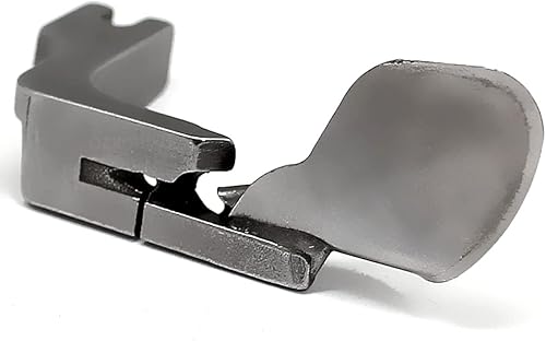 Miniatura 6 de YEQIN 3 piezas de máquina de coser curvada con dobladillo para pie, tubo de tracción, falda de gasa de seda compatible con Brother, JUKI, Singer, etc