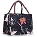 HOMESPON Sac à déjeuner isotherme pour boîtes à déjeuner en tissu imperméable pliable pour femmes, adultes, étudiants (Yanmu)