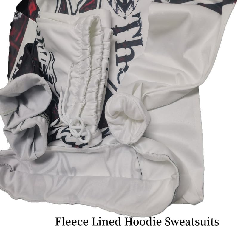 prigridche Wolf & Lion 3D Printed Hoodie Pants Suit Male Autumn Winter Casual Sweashirt Pullover Tracksuit Set - Image 4