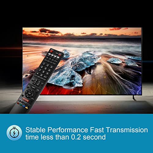 Télécommande GB118WJSA compatible Sharp AQUOS TV touches haute réactivité - 6