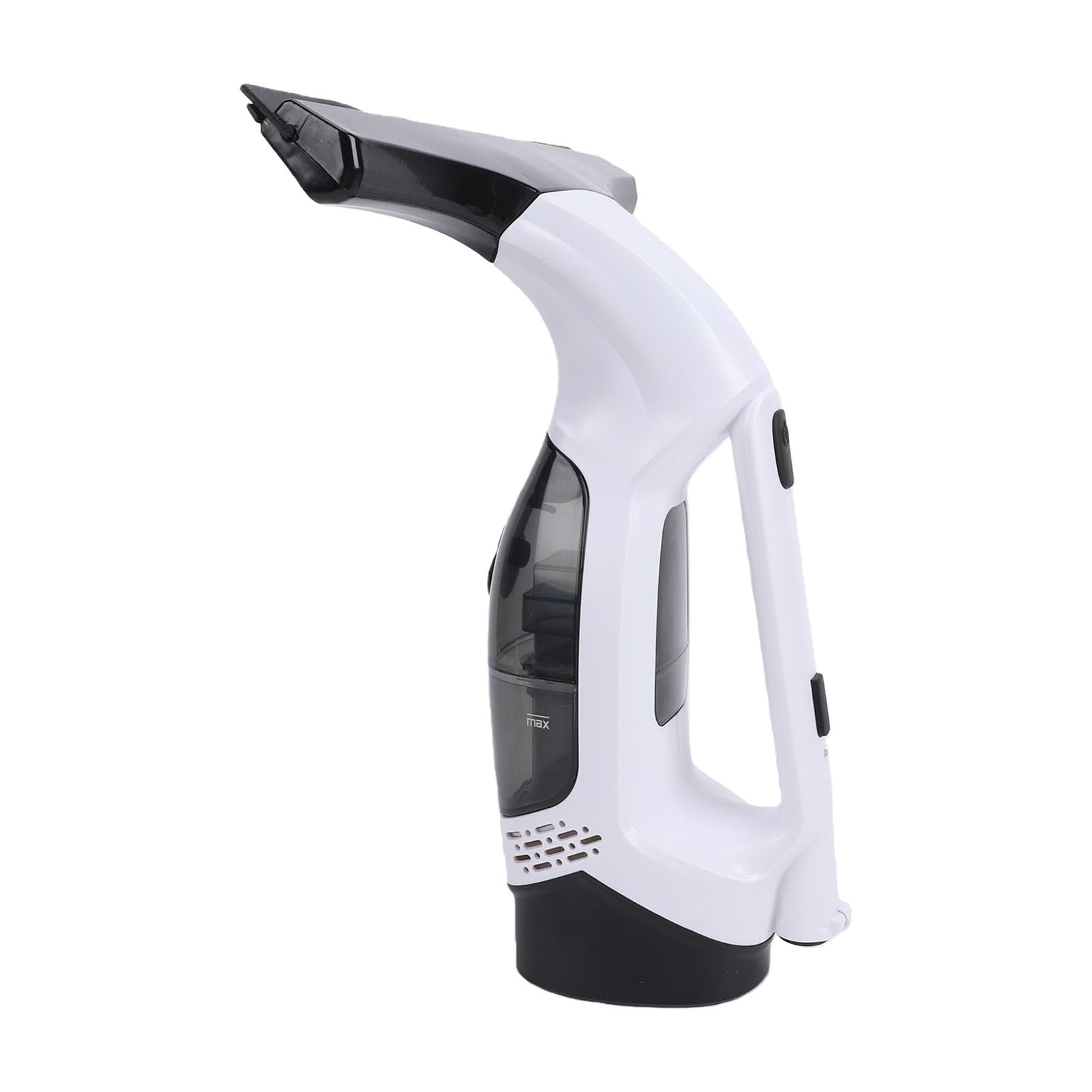 SIXRUN Aspiradora de Ventanas Inalámbrica, Lavadora de Ventanas de Mano de Plástico con Fuerte Succión, Tanque de Agua de 150 Ml, Carga Rápida Tipo C, para Espejos de Vidrio, Puertas de Ducha,