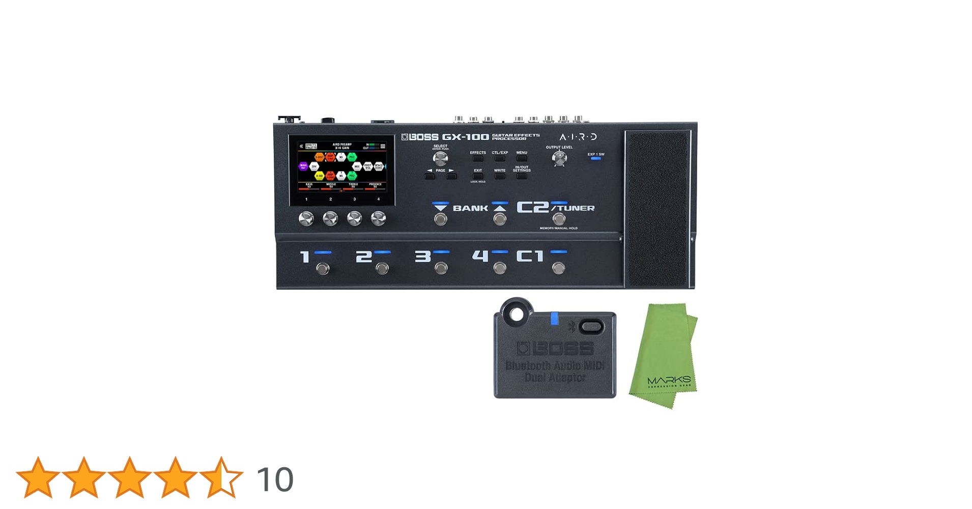 BOSS GX-100 ギターエフェクター　BT-Dual Adaptor付き BOSS GX-100 + Bluetooth Audio MIDI Dual Adaptor 【BT-DUAL