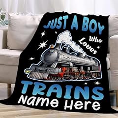 Boy Who Loves Train Custom